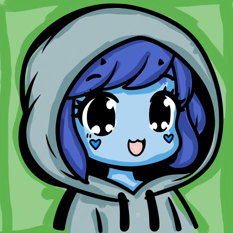 simple girl on hoodie