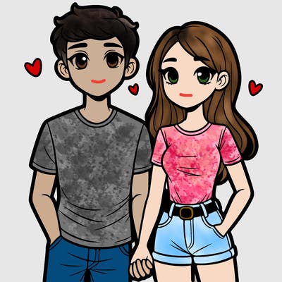 boyfriend and girlfriend