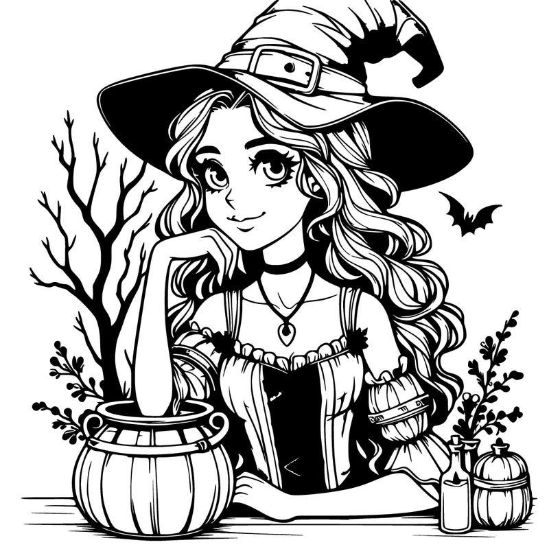 realistic witch