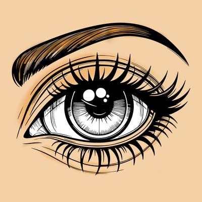 realistic eye
