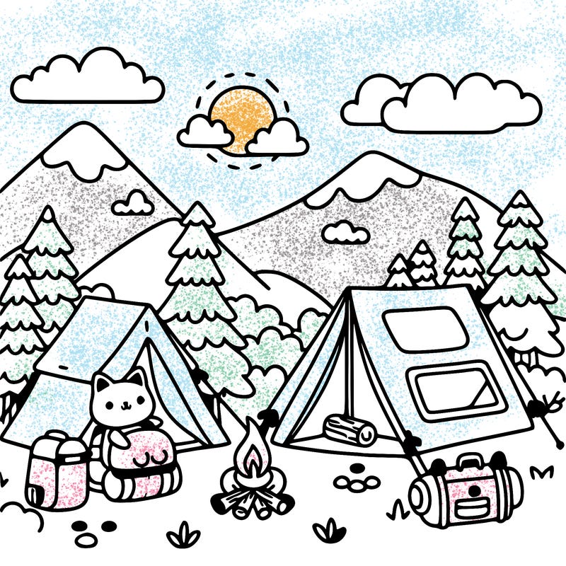 cute camping