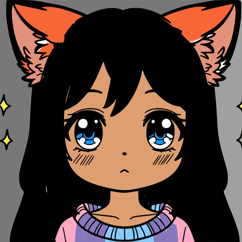 girl with fox ears
