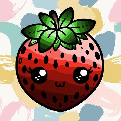cute strawberry