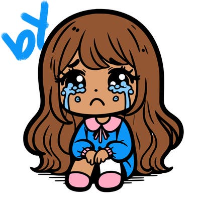 crying girl