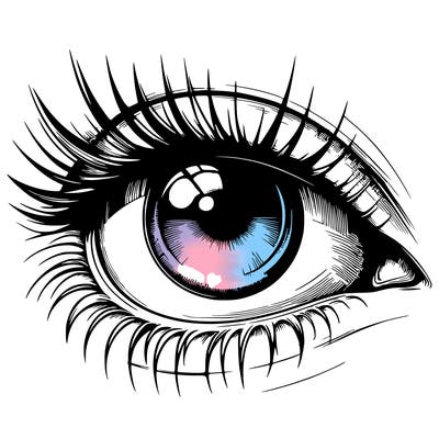 realistic eye