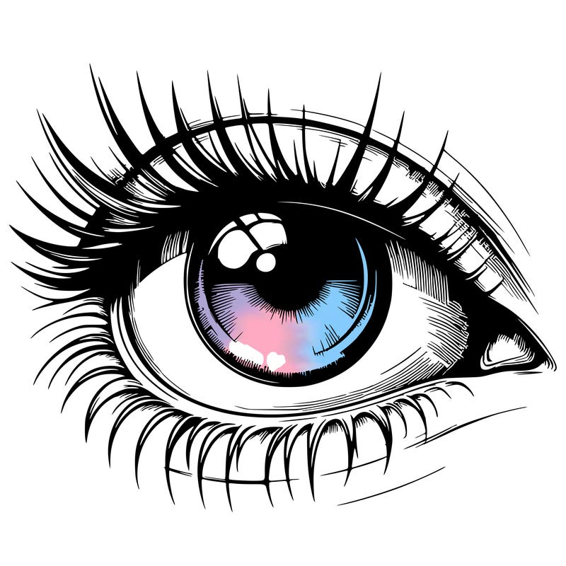 realistic eye
