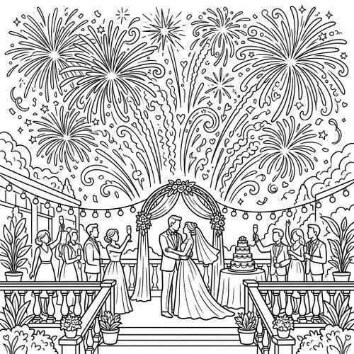 Wedding Fireworks