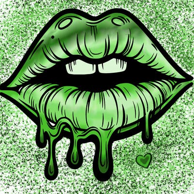 lips that look realistic and drip