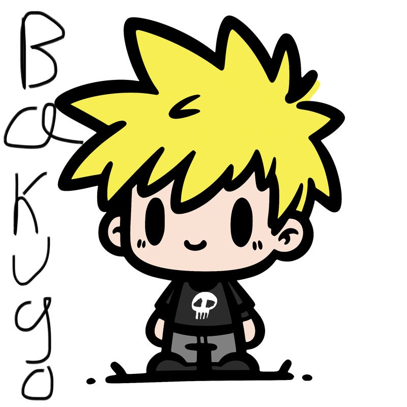 a kid with spiky hair