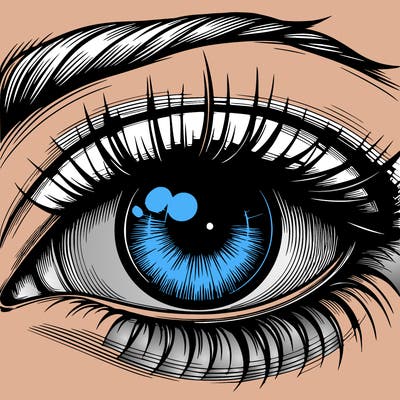realistic eye