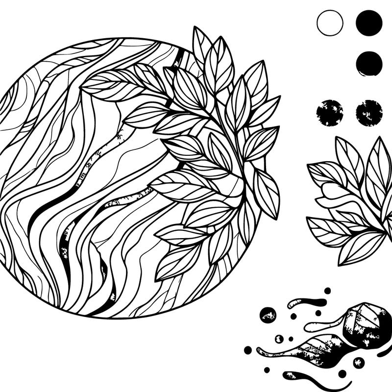 elegant marble with metallic accents like gold or rose gold