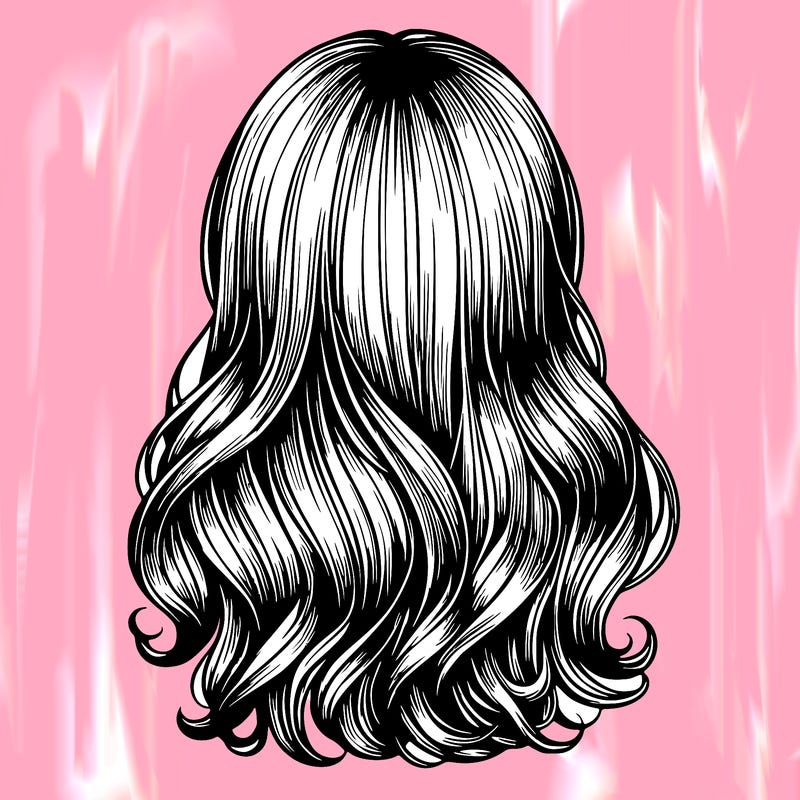 hair relistic  girl