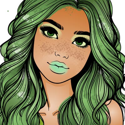 beautiful realistic girl