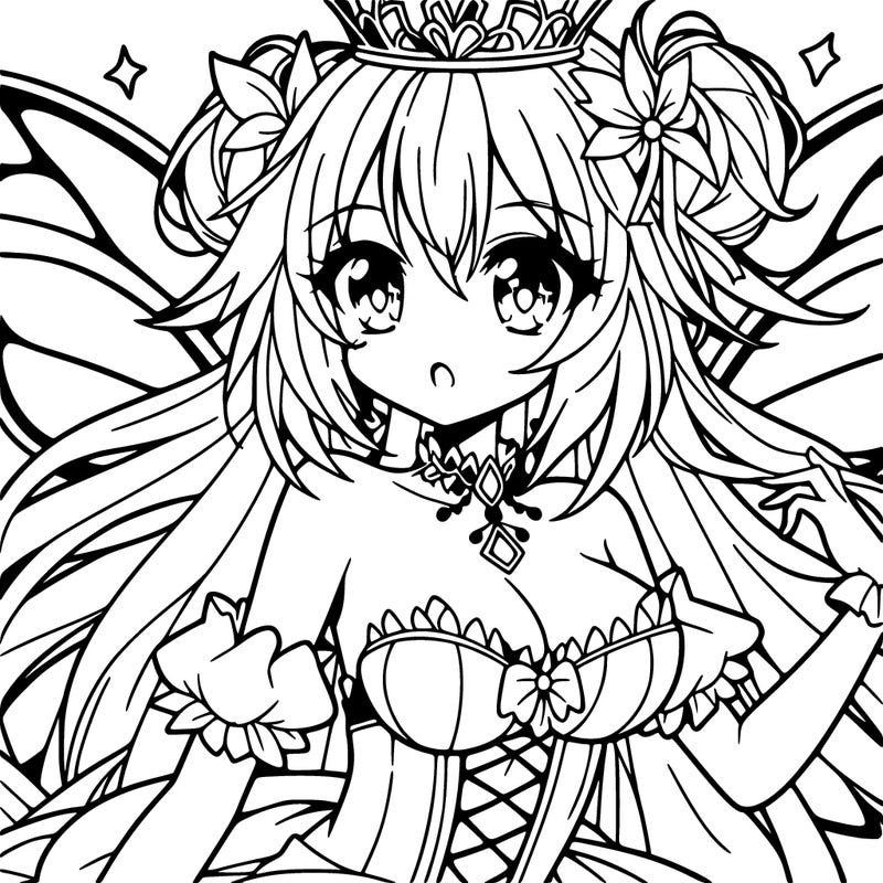 anime fairy queen