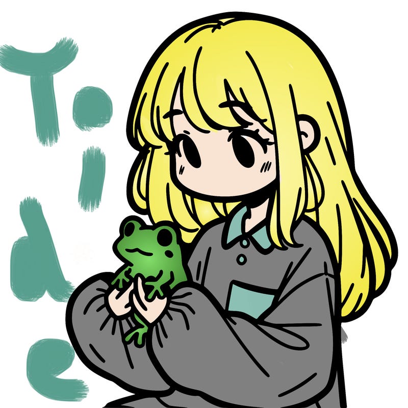 girl with long hair and a oversized shirt. and she is holding a frog