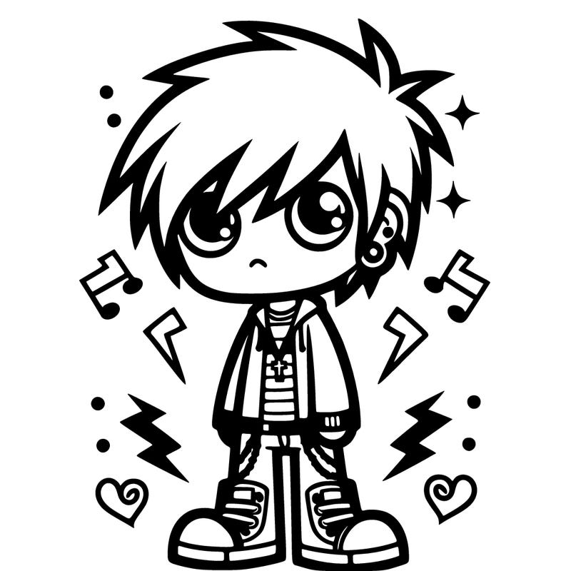 emo boy