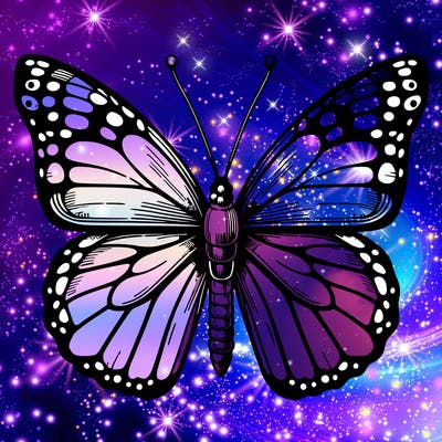realistic butterfly