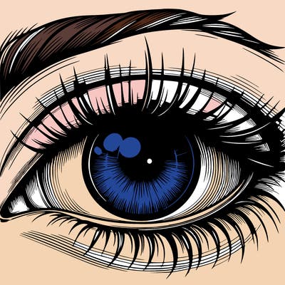 realistic eye