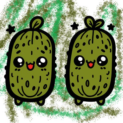 cute pickles