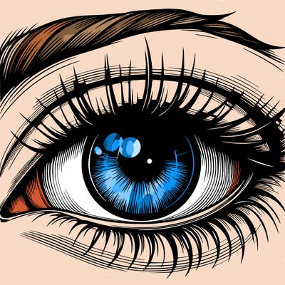 realistic eye