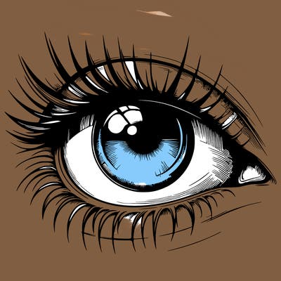 realistic eye