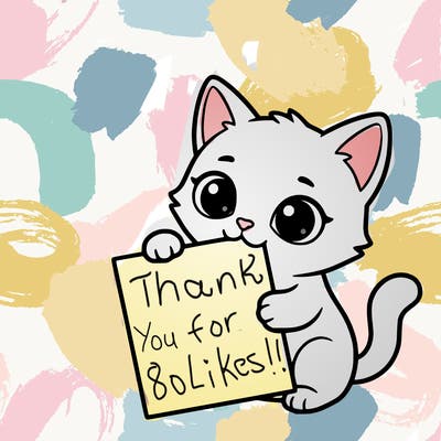 a small cat with a blank sheet of paper in its hand. the cat is sooooooo cute!