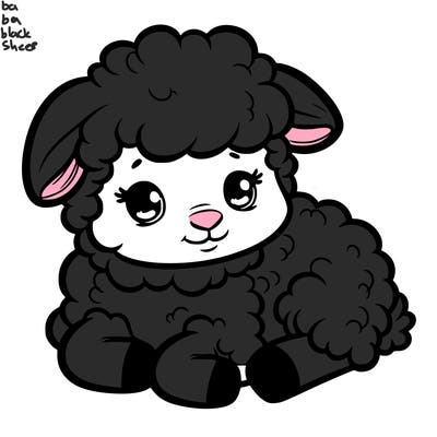 a baby sheep
