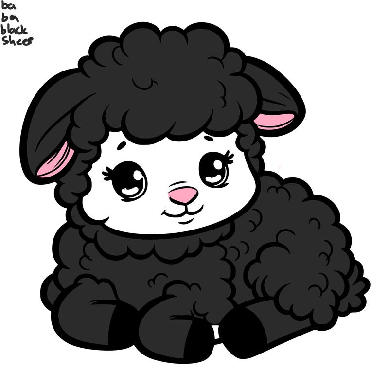 a baby sheep