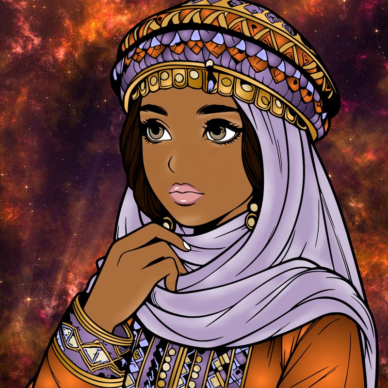 realist moroccan girl