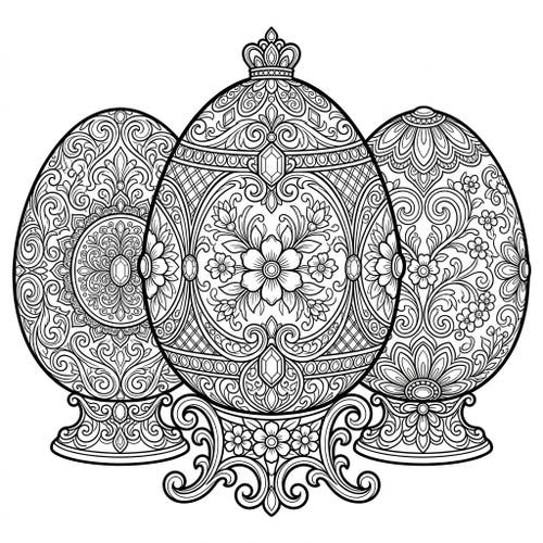 Faberge-style Easter Eggs