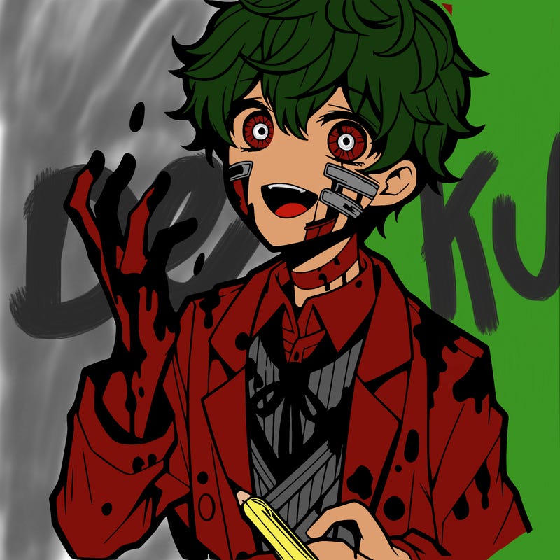 horror, yandre anime, blood