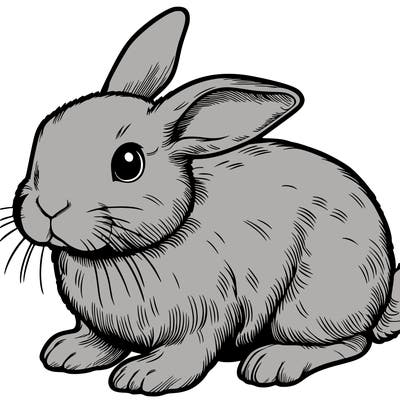 realistic bunny