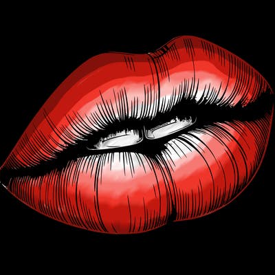 realistic lips