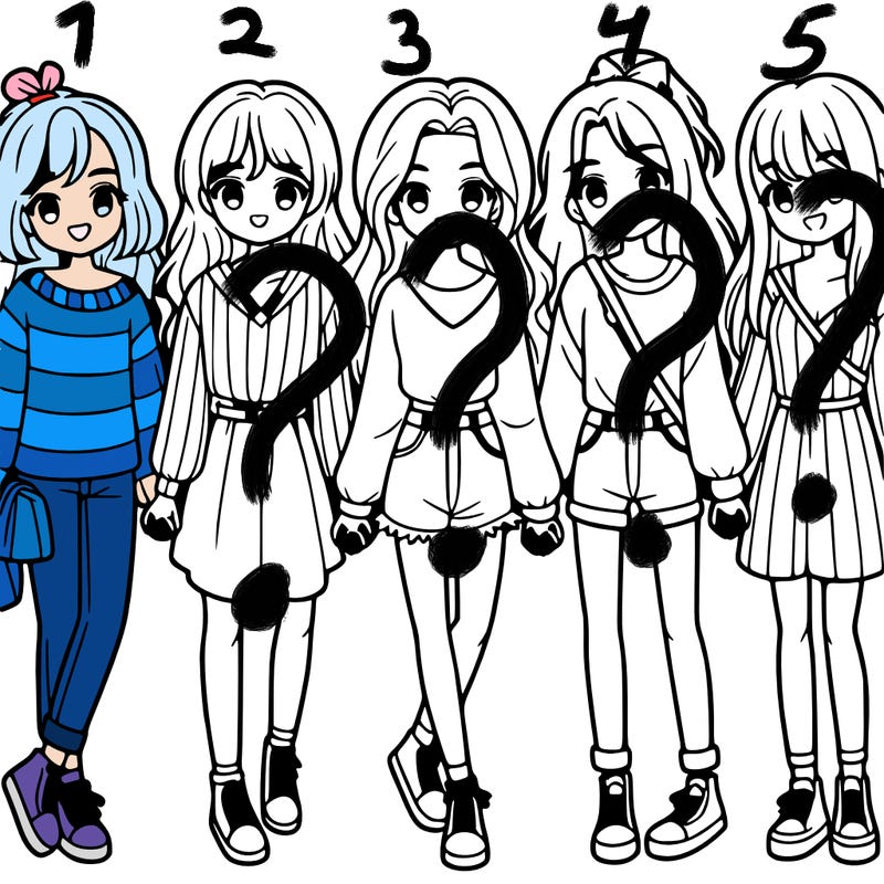 a group of six best friends holding hands that are all girls