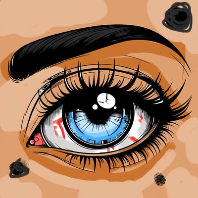 realistic eye