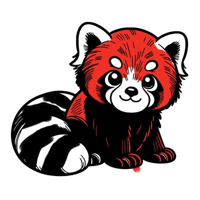red panda