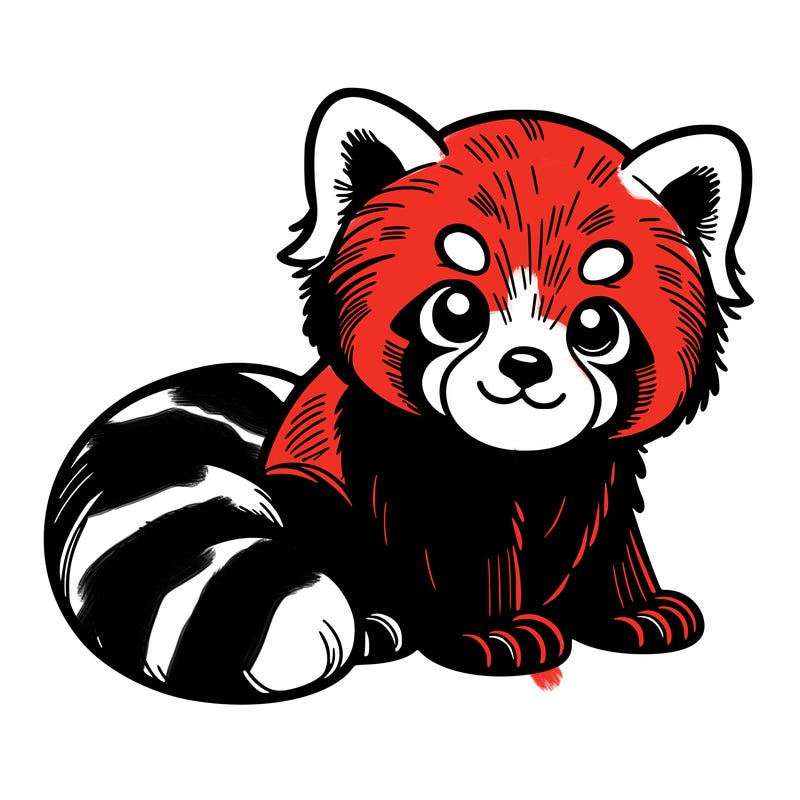 red panda
