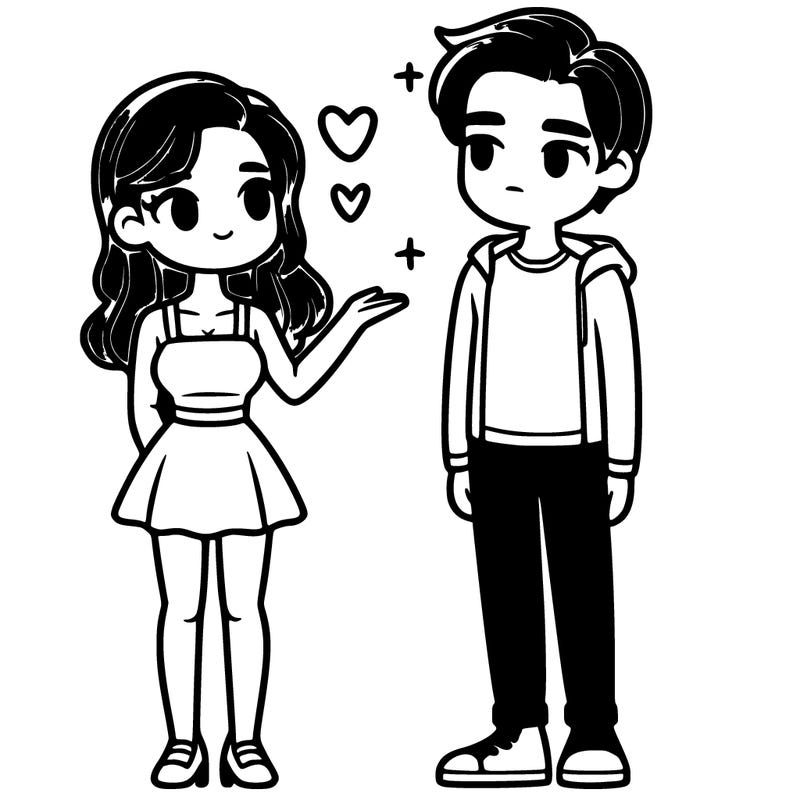 short boyfriend and taller girlfriend