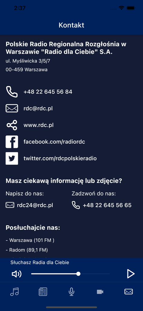 Radio RDC - News App | MWM