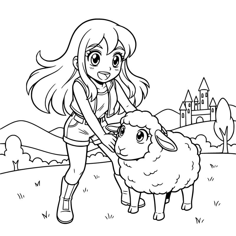 lorna and pan from mabinogi mmo