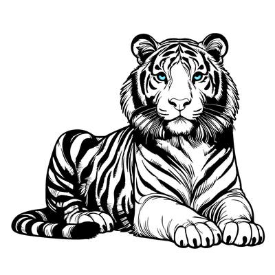 realistic tiger