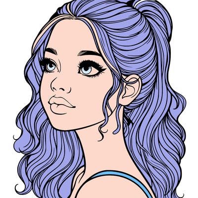 beautiful realistic girl