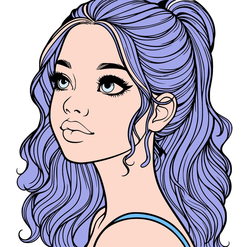 beautiful realistic girl