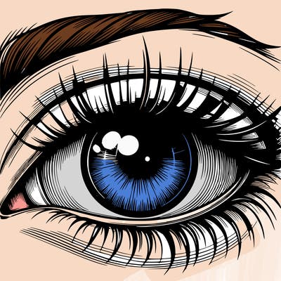 realistic eye