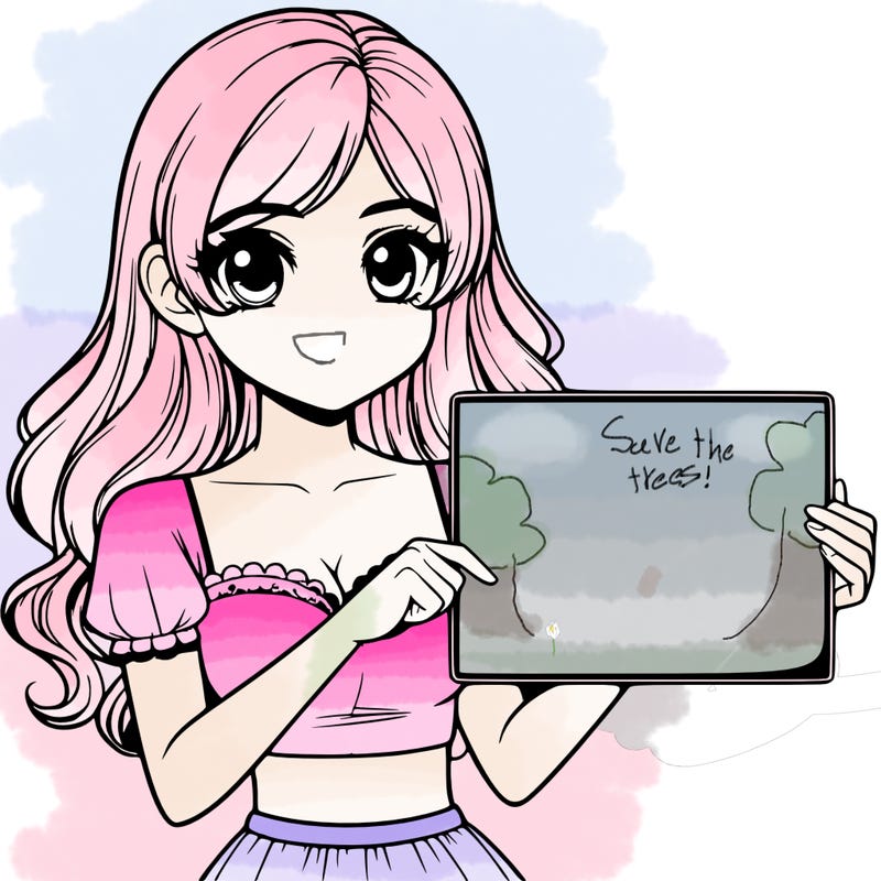realistic pretty girl holding blank sign