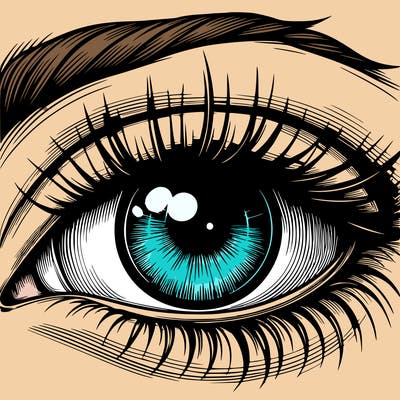 realistic eye