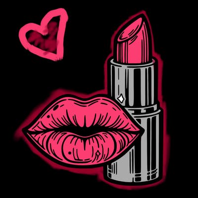 lips and lipstick