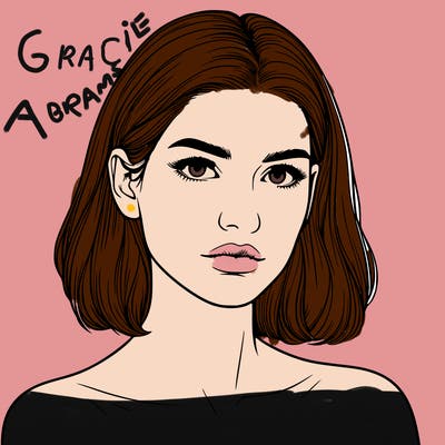 realistic portrait of woman