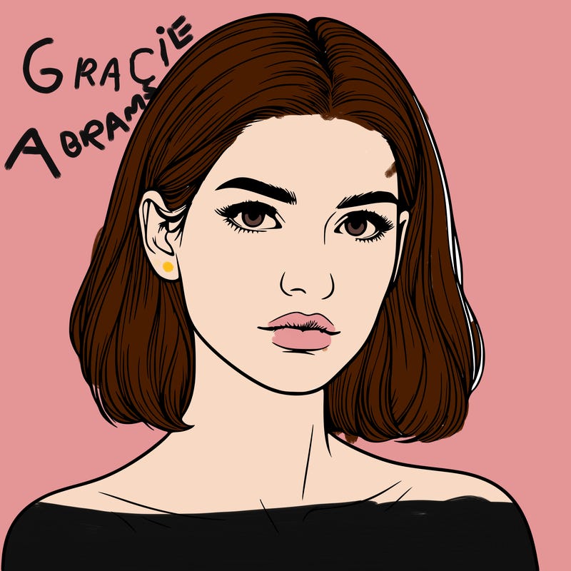 realistic portrait of woman