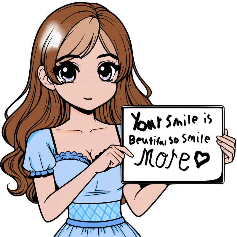 realistic pretty girl holding blank sign